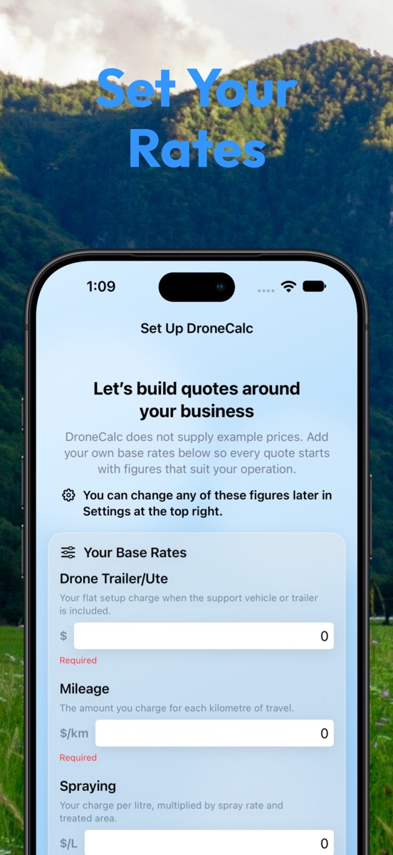 Set your own business rates